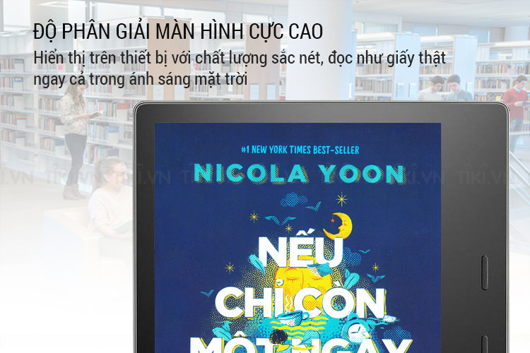 Máy Đọc Sách Kindle Oasis 32G - Hàng Nhập Khẩu - Silver