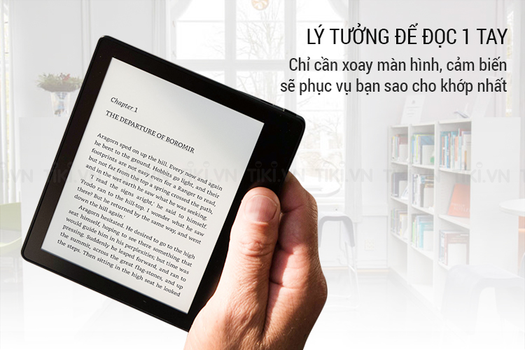 Máy Đọc Sách Kindle Oasis 32G - Hàng Nhập Khẩu - Silver
